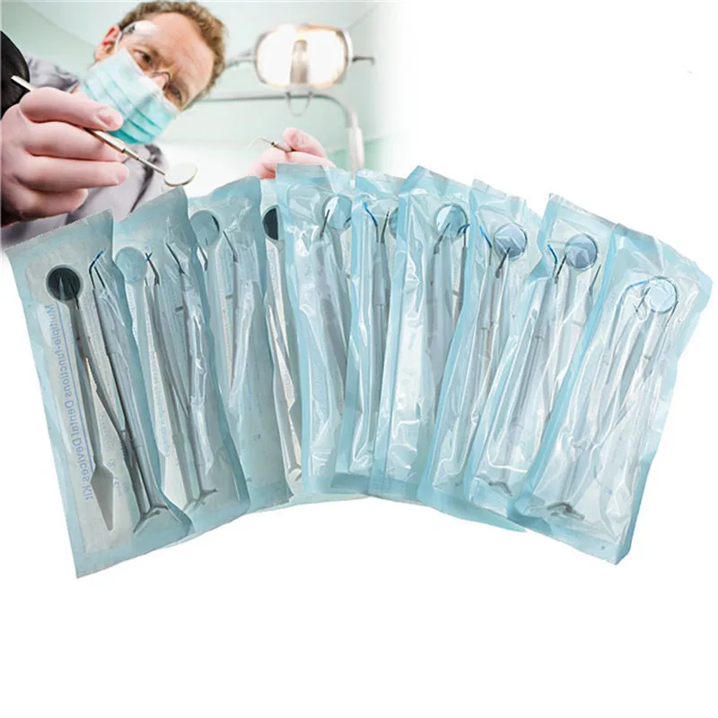 10 Bag Dental Lab Tools Oral Hygiene Dental Instruments Oral Care Kit