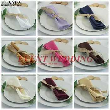 

100% Polyester Table Napkin Table Cloth Napkins For Event Party Banquet Decoration