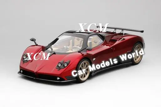 Литая модель автомобиля для максимальной скорости Zonda F 1:18 (Rosso Дубай) + маленький