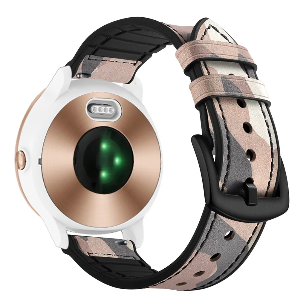 Ouhaobin 20 мм силиконовый ремешок для часов Garmin Vivoactive 3 ремешок для часов Силиконовый Браслет сменный ремешок 701#2
