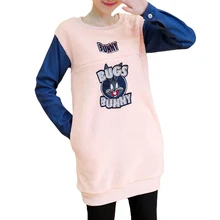 plus size women’s maternity pullovers nursing clothes maternity tops breastfeeding clothes funny maternity shirts