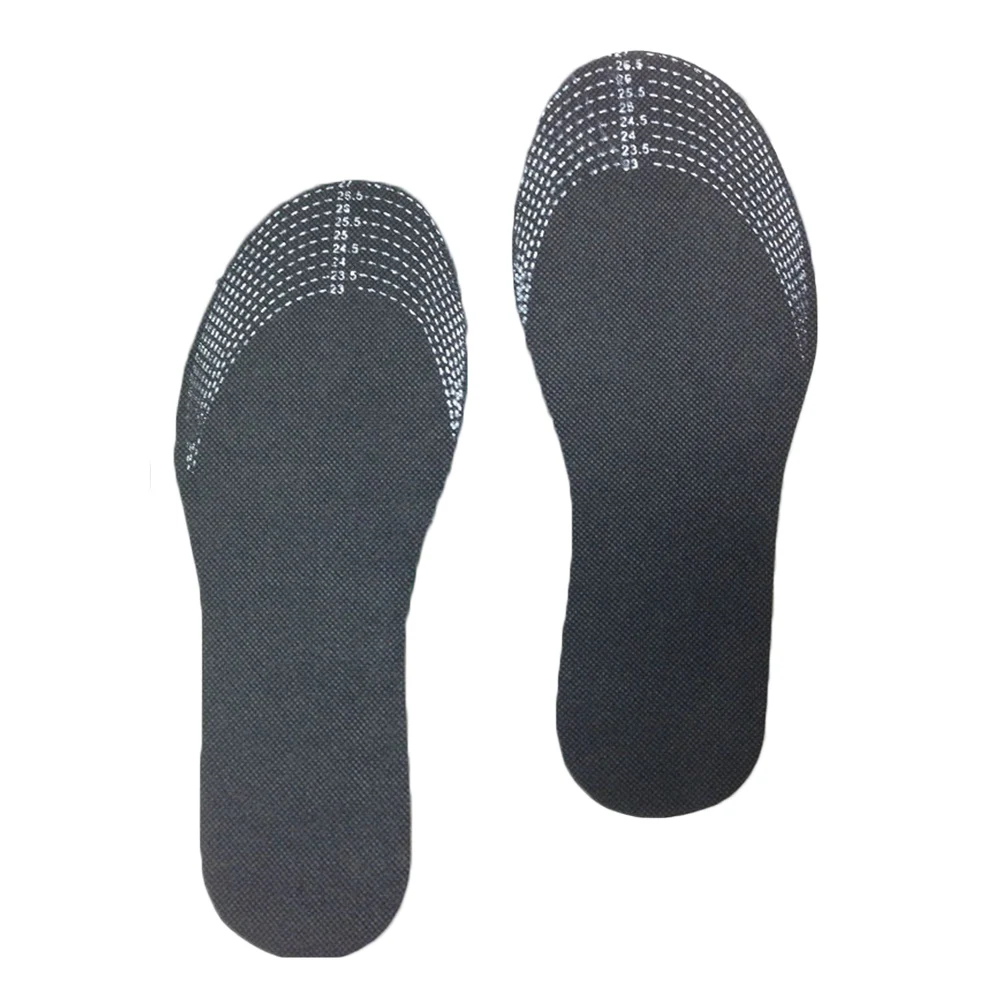 New Healthy Bamboo Charcoal Deodorant Cushion Foot Inserts Shoe Pads Insoles