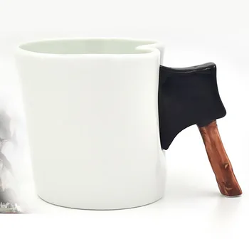 

Creative Funny Ceramic Ax Style Prank Water Cup Coffee Mug Office Tea Cup Drinkware Manufacturers