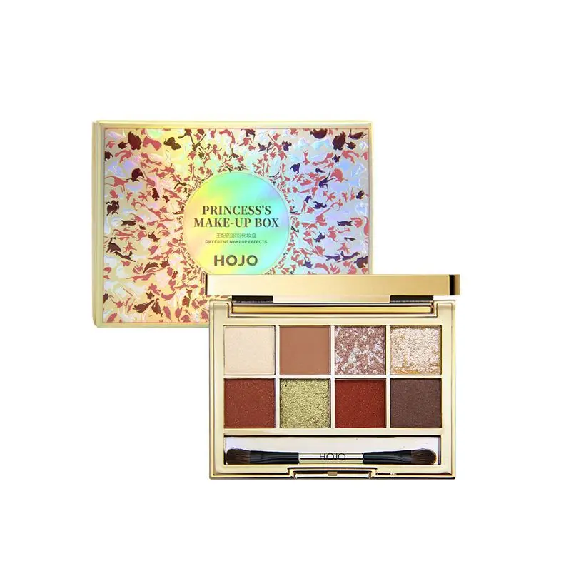 

New 8 Color Makeup Star Eyeshadow Palette Flash Powder Smooth Natural Smoked Matte Shadow Palette Beauty Set Cosmetics