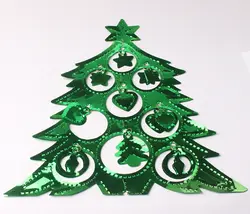 Две пластиковые Рождество дерева гирлянда ремесел Рождество специальные пластиковые продукты