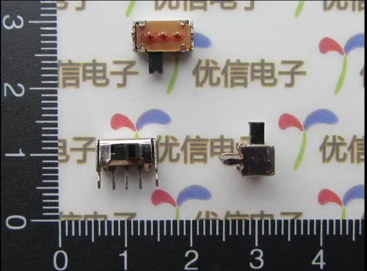 

L8.6*W4.5MM 3P 2T mini toggle / slide switch Side foot Handle high:3mm