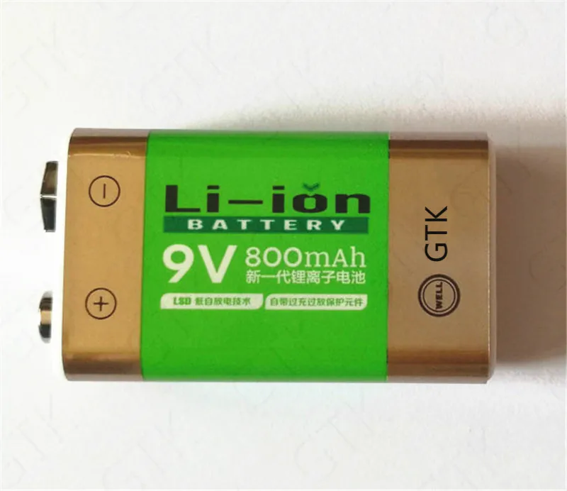 9v 800mah Li Ion Battery 9v Lithium Bateria For Scanner Microphone Avo Meter Multimeter Remote Control Security Device Tester Bateria Bateria Bateria Lithiumbateria 9v Aliexpress