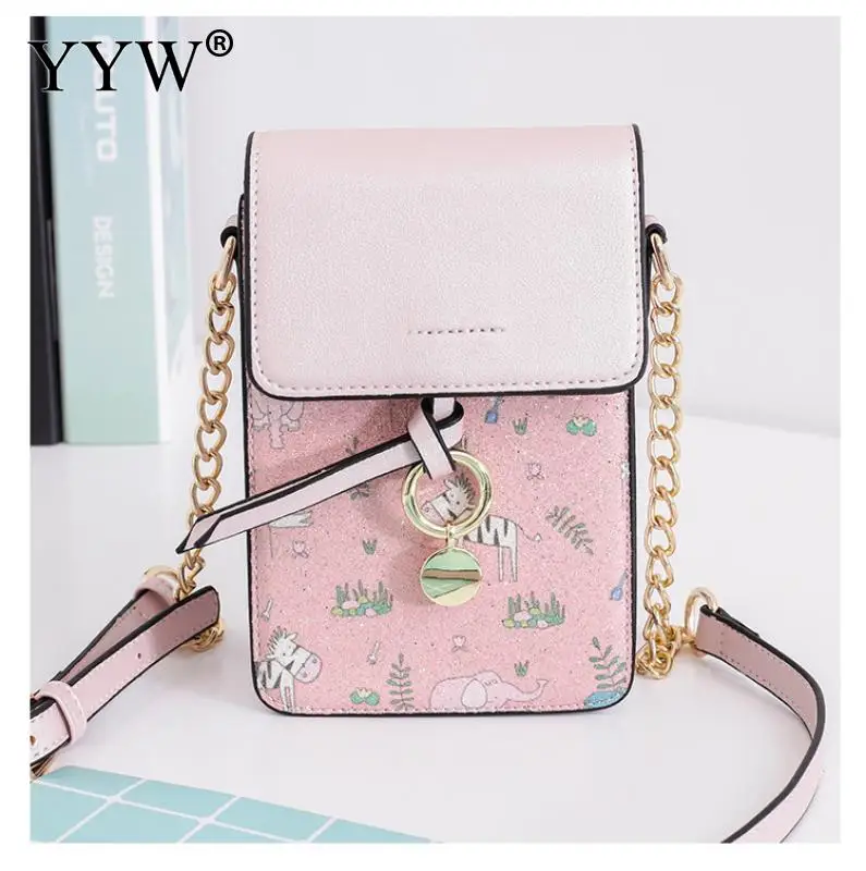 Silver Mobile Phone Mini Bags Small Clutches Shoulder Bag Printed Leather Women Handbag Black Clutch Purse Flap Cell Phone Bag Silver Mobile Phone Mini Bags Small Clutches Shoulder Bag Printed Leather Women Handbag Black Clutch Purse Flap Cell Phone Bag