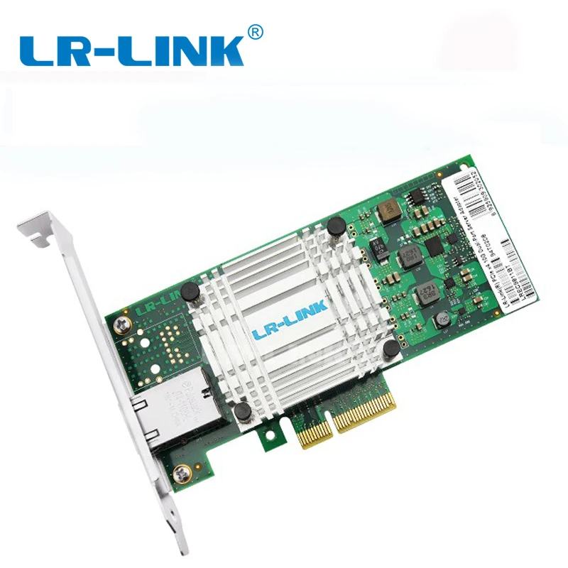 LR-LINK 9811BT 10 Гб Ethernet карта PCI-E PCI Express X4 сетевая карта адаптер Lan Карта Intel X550-T1 совместимый NIC