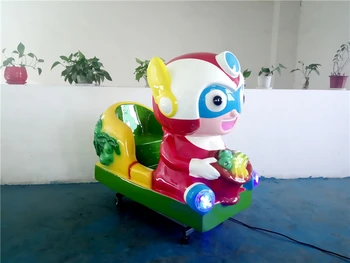 

glass reinforced plastic coin operated kids Swing Machine FRP kiddie ride on toy car YLW-K1831