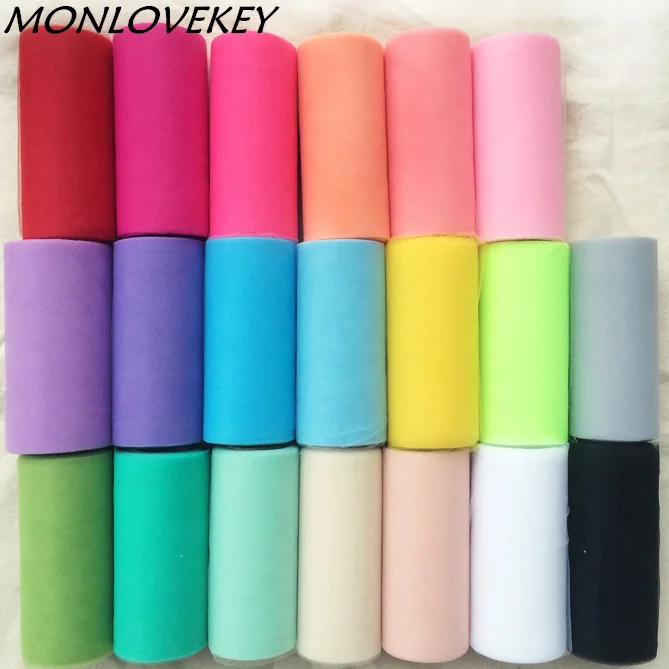 

D 22mX15cm Wedding Table Runner Decoration Yarn Roll Crystal Tulle Organza Sheer Gauze Element wedding favors