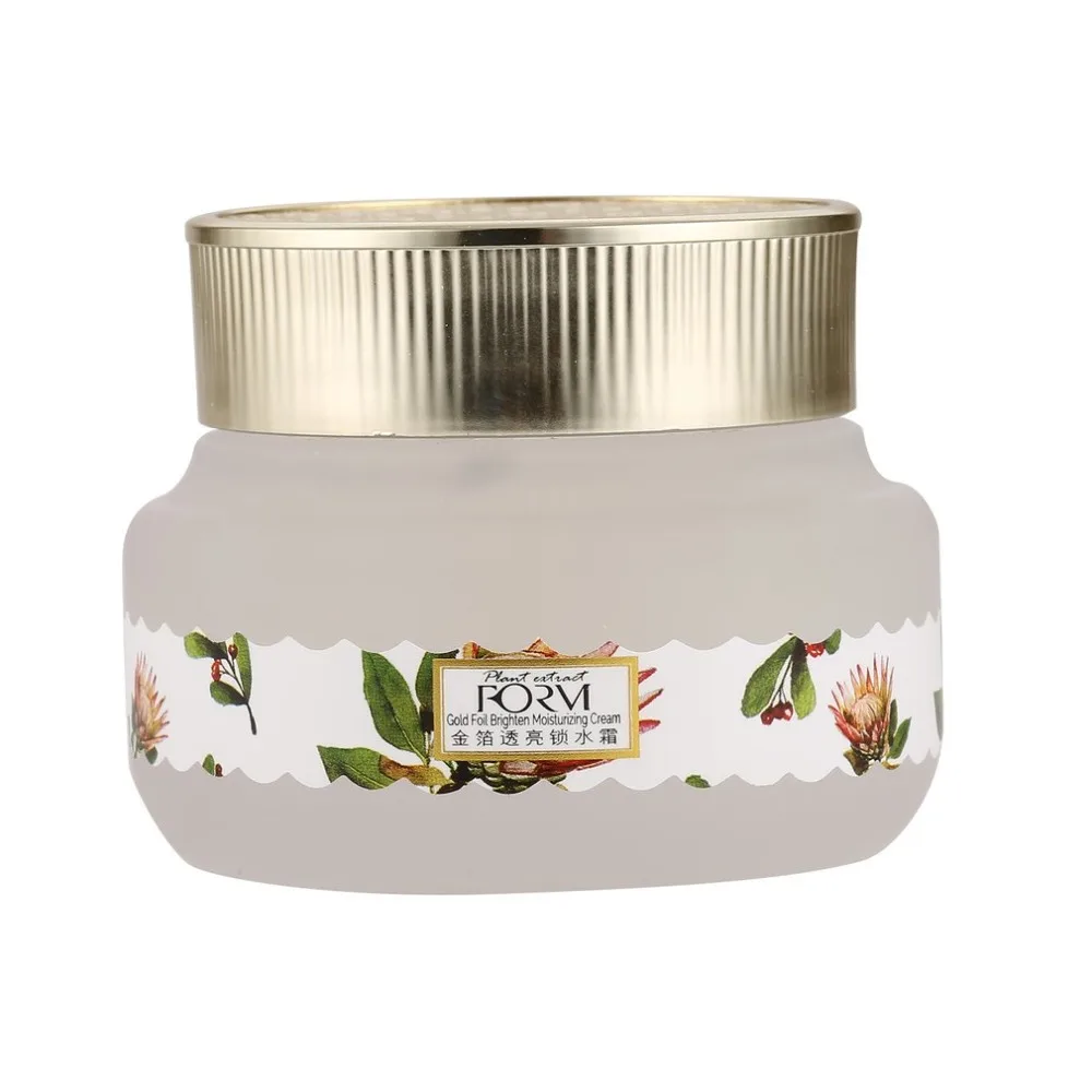 Gold Foil Brighten Moisturizing Moisturized Cream Nourish Moist Skin Anti-Aging Care Lock Water 60ML | Красота и здоровье