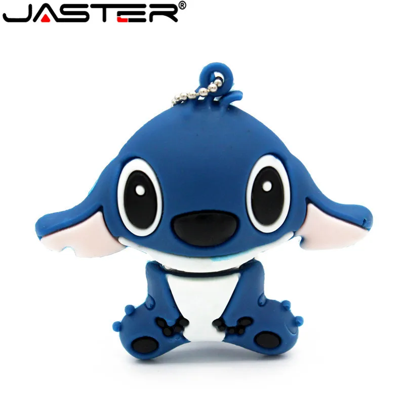 Jaster lovely мультфильм Лило и Стежка USB флеш накопители 64 ГБ 32 16 8 4 накопитель флешки в