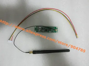 

8pcs/lot Free Shipping PCB Wireless dmx512 transceiver pcb board built-in lighting console dmx512 wireless board aerial control