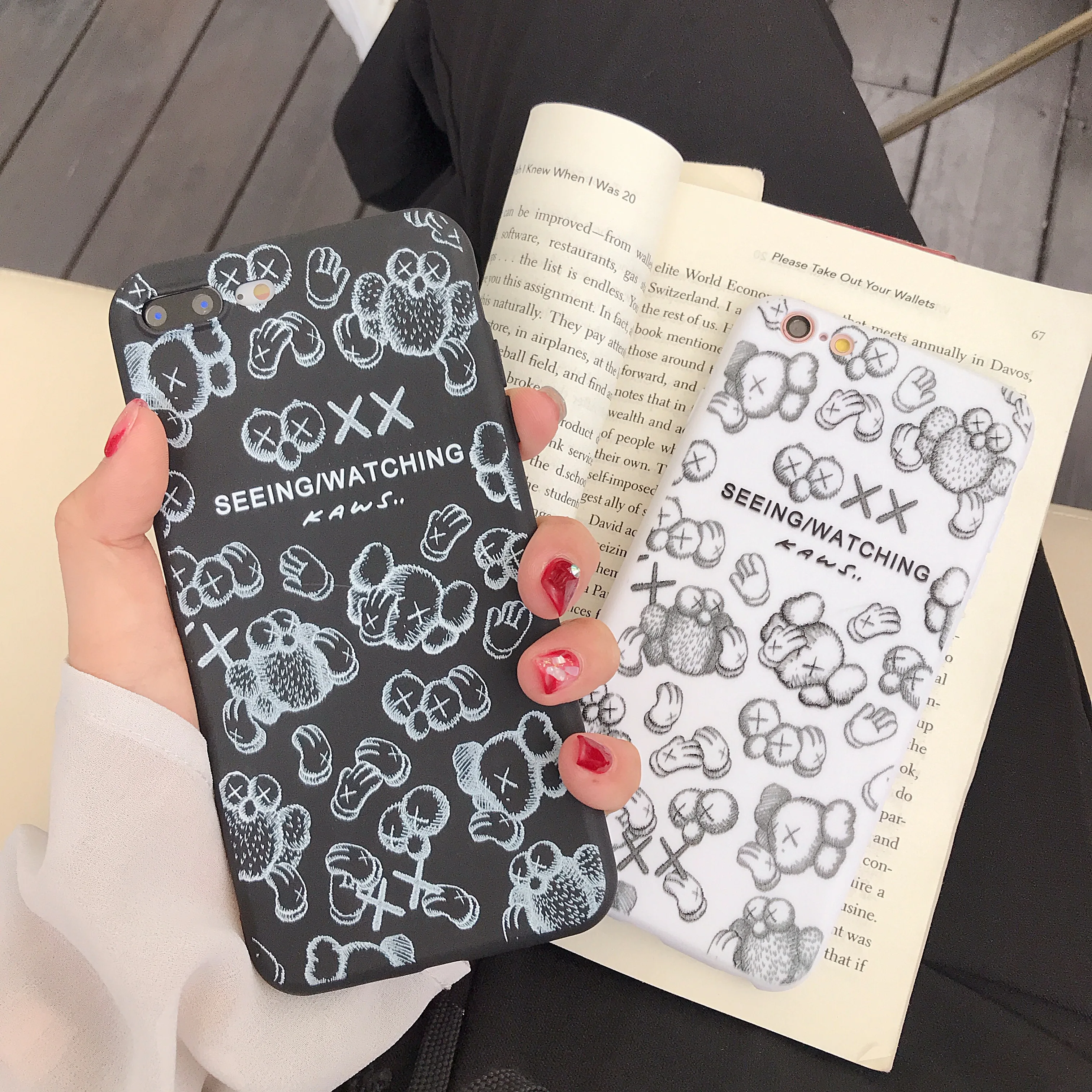 

FD Violent Bear Soft TPU Phone Case X XS Max XR Case Cover Phone 7 8 6 6s Plus Stylish Case Phone 8 Plus Fashion Phone Case New
