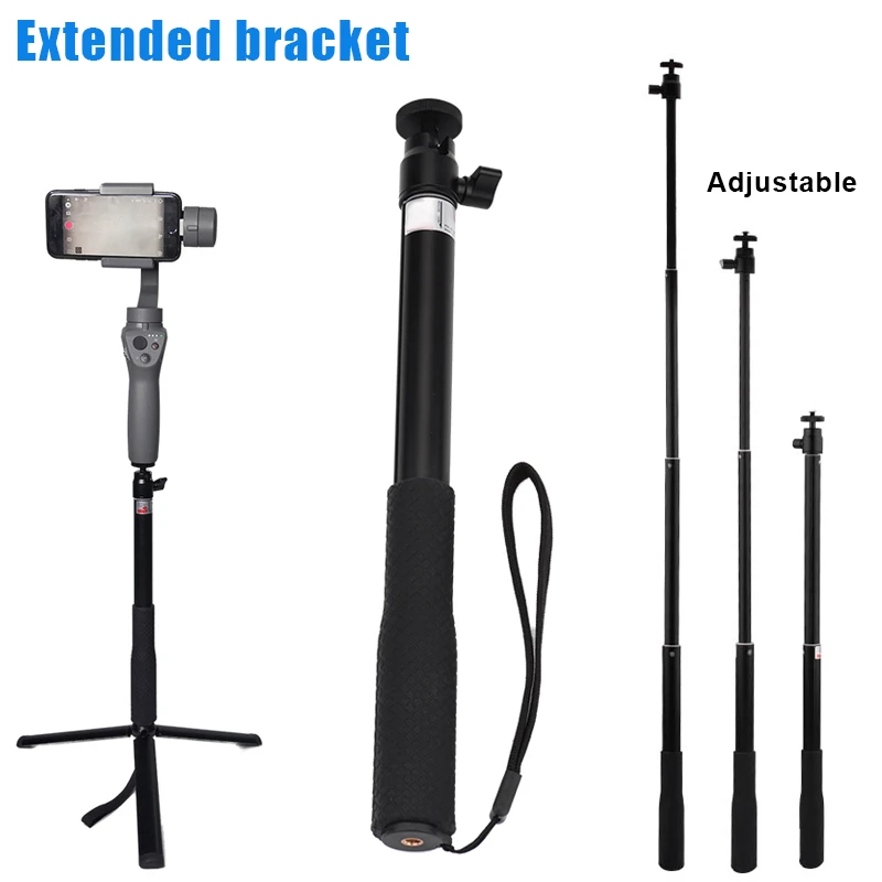 

Extension Pole Rod Scalable Stick Handheld Gimbal Accessories for DJI Osmo Mobile 1 S288