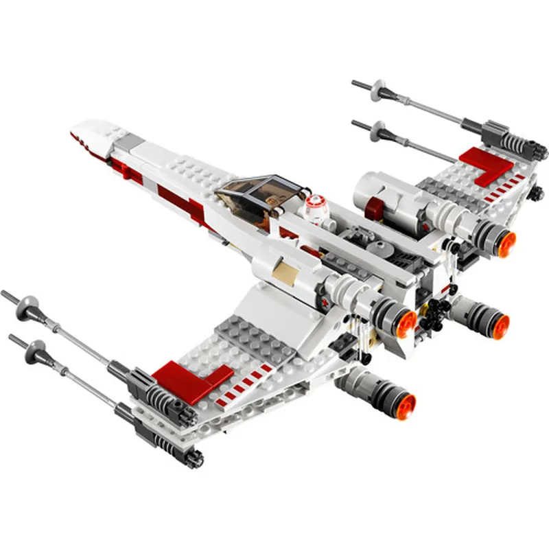 

819 pcs Star Wars Series 05145 05004 X-Wing Starfighter Compatible legoing Star Wars Series legoing 75218 Building Blocks Toys