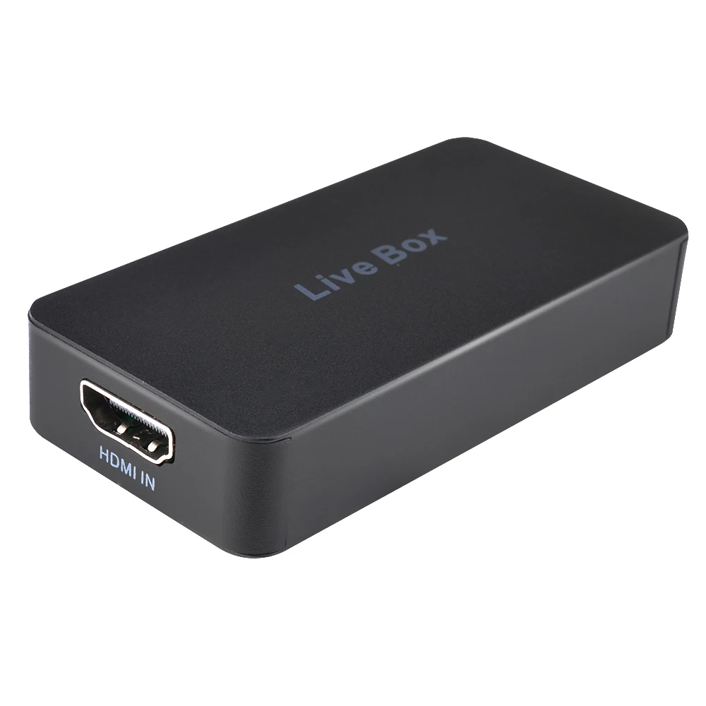 Mobile Phone Live Broadcast Streaming Box Game Record Video Capture Card for IPhone IOS Android HDM