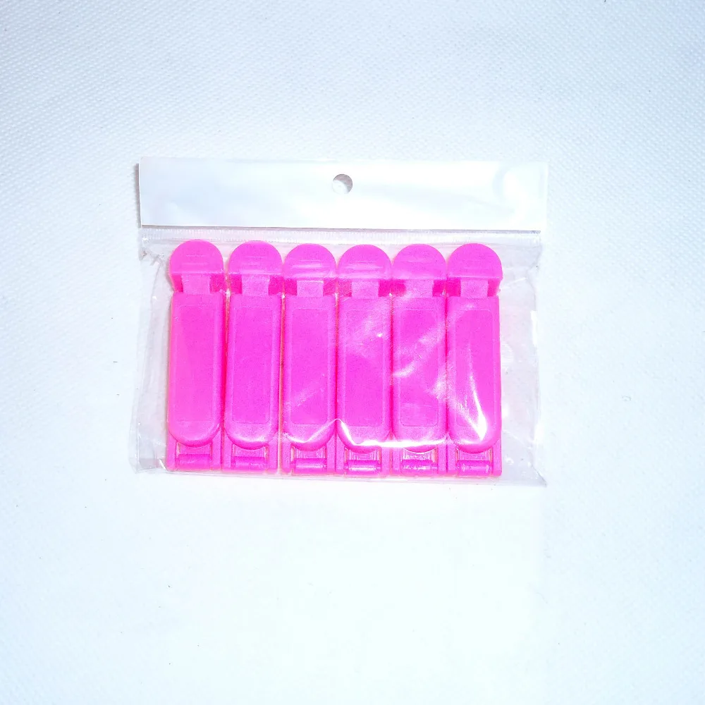Innovation of food fresh-keeping sealing clip three kinds together Pink colors | Дом и сад