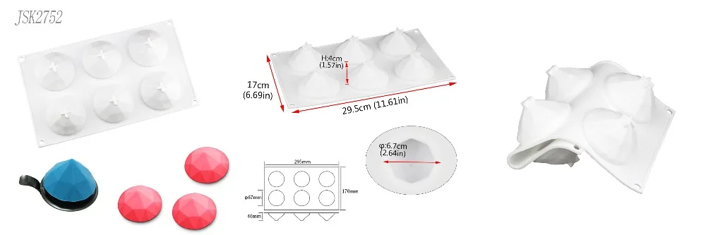 Silicone Cake Mold ToolsJSK2752