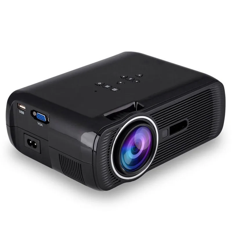 

HIPERDEAL G80 HD intelligent LED HD projector,Black Mini Projector for home 4.19