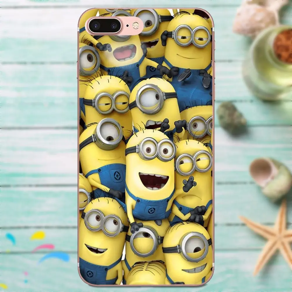 ТПУ защитный чехол для Galaxy A3 A5 A7 On5 On7 2015 2016 2017 Grand Alpha G850 Core2 Prime S2 I9082 Миньоны