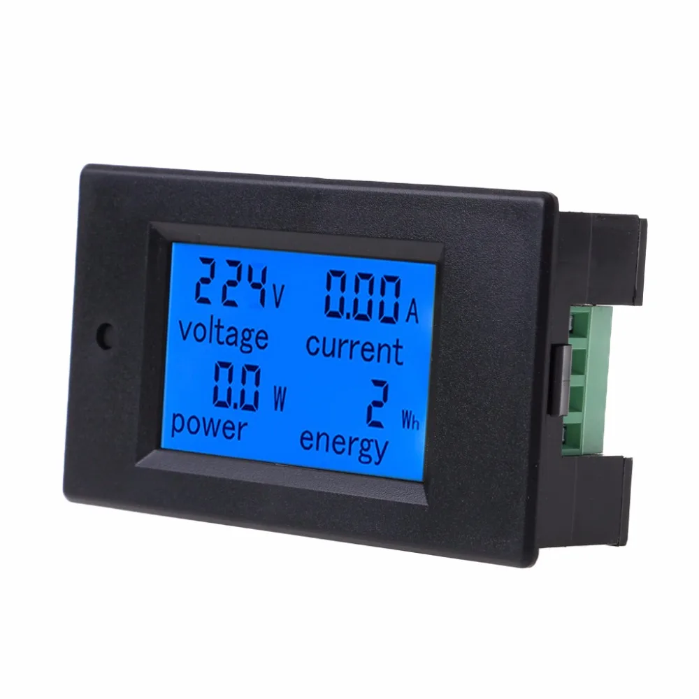 

AC 80-260V 100A Voltage Current Watt Power Energy Meter PZEM-061 with Split CT Tester Tools 0~9999kWh