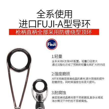 Новинка, японские детали fuji, удочка для форели, 1,47 м, деревянная ...