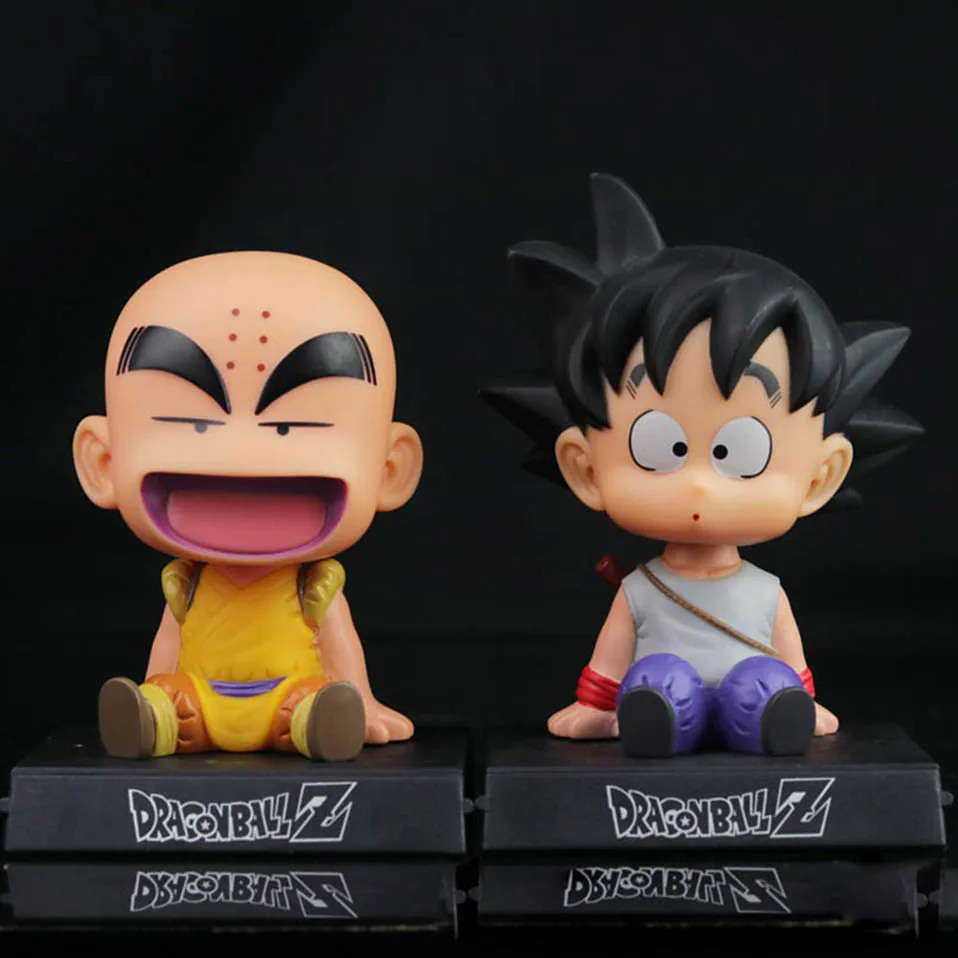 1 pc 12 cm dragon ball Z goku anime action figures Car Holder Decoration Doll Phone Bracket PVC Action Figure Model Toy   (1)