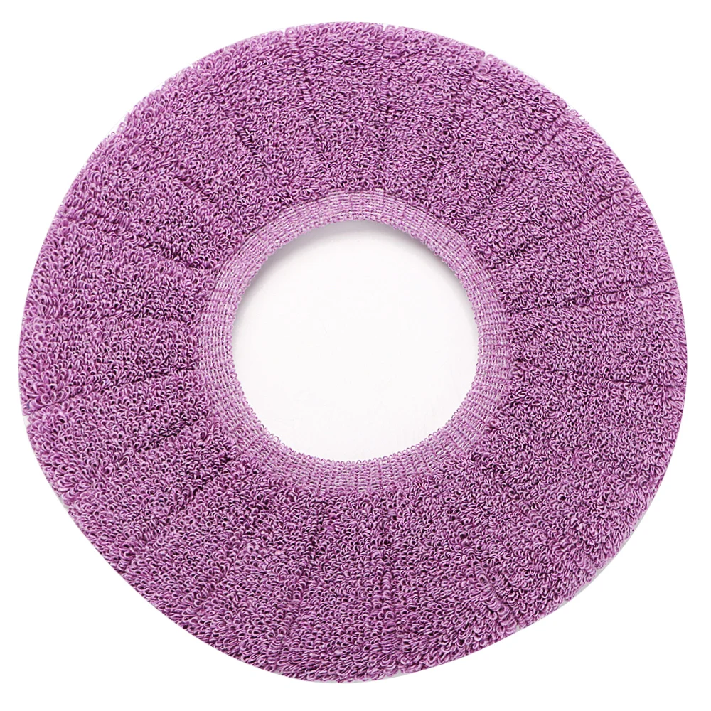 Сиденье на унитаз для ванной, уплотнительное кольцо, бархатная Коралловая мягкая подушка, украшение для дома, крышка для унитаза, покрытие для унитаза, теплое уплотнение - Цвет: Фиолетовый
