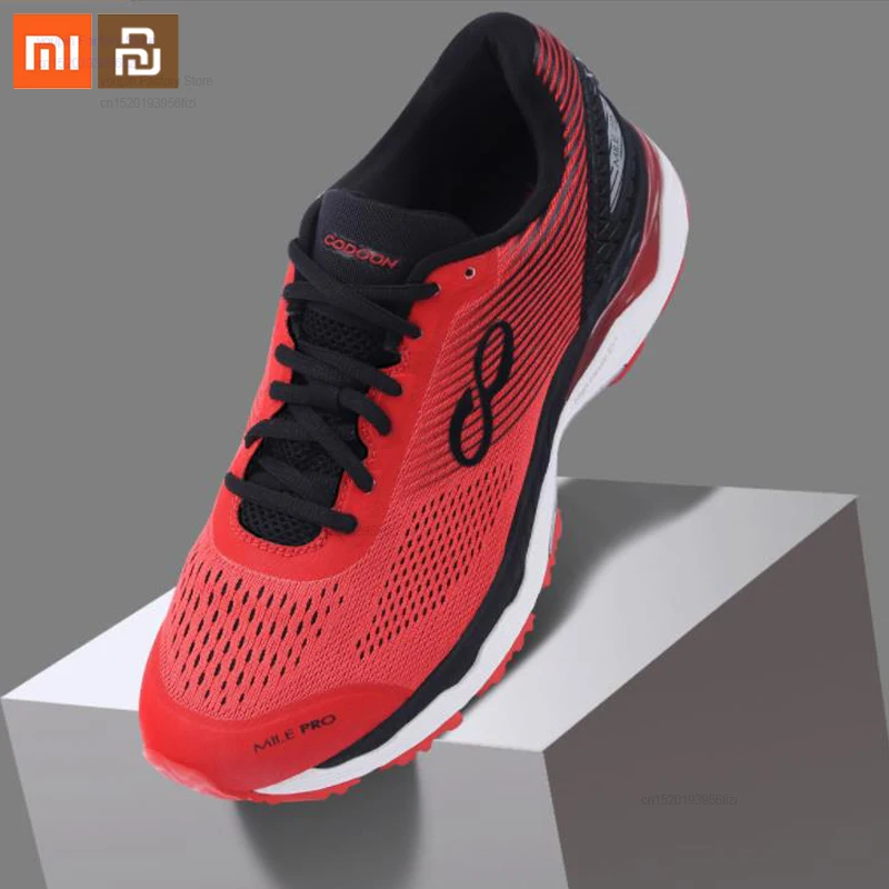 

Xiaomi mijia smart running shoes 21k smart chip lightweight breathable intelligent AI voice control shock absorber sports shoes
