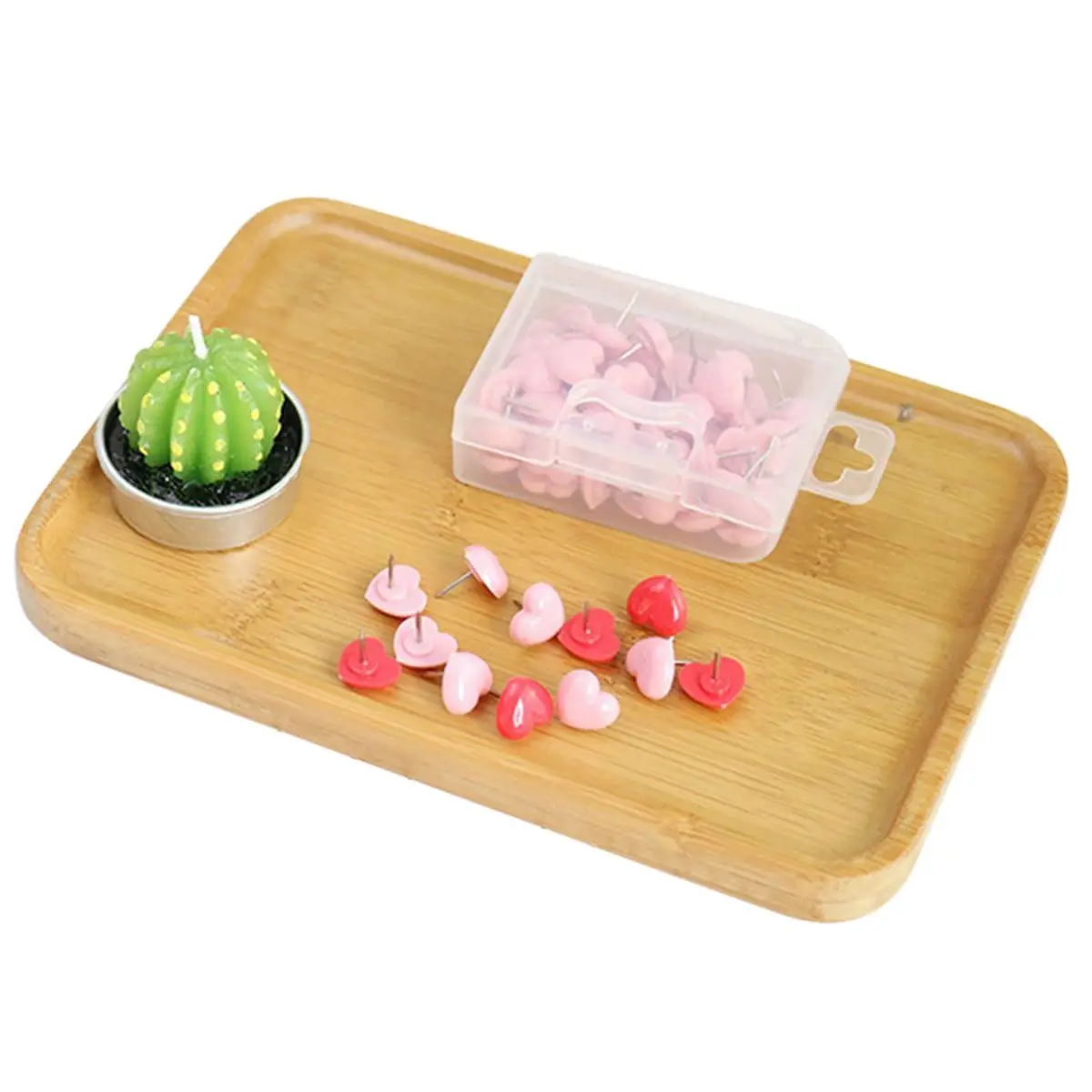 Push Pins 50 PCS Heart