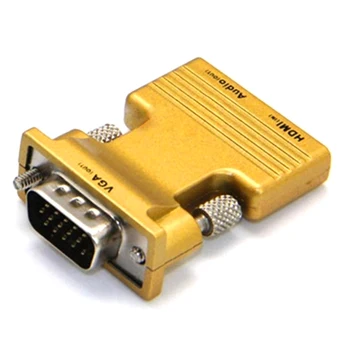 

MAHA 1080P HDMI Female to VGA Male Video Converter
