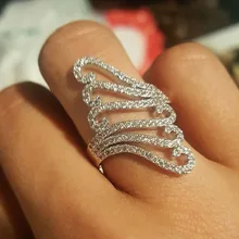 Горячая цена серебряное кольцо полые нейтральные модные серебряные украшения уникальный стиль ювелирные изделия