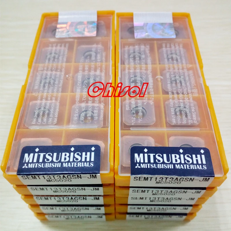 

free shipping high quality 100pcs/lots SEMT13T3AGSN-JM F7030 VP15TF MC5020 cnc turning inserts carbide lathe tool cutter