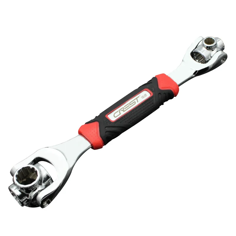 

Adjustable Magic Wrench Multi-function Purpose Spanner Tools 48-in-1 360 Degree 6-Point Tiger Wrench Car Repair Tool key ratchet