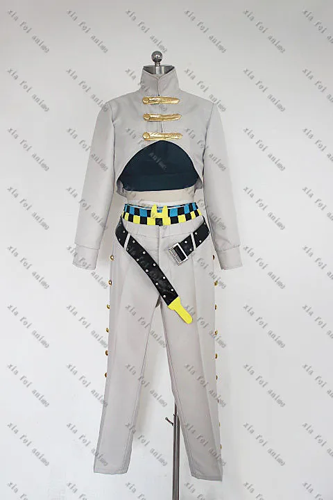 JoJo невероятное приключение Косплэй костюм кисибэ Рохан Платье для косплея