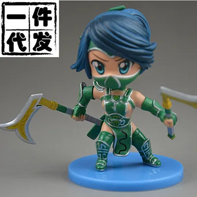 

NEW hot 9cm The Fist of Shadow Akali action figure toys collection doll Christmas gift no box