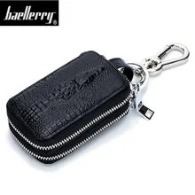 Натуральная коровья кожа Автомобильный ключ кошельки модная ключница Кредитная карта ключница Органайзер брелок для ключей сумка для ключей
