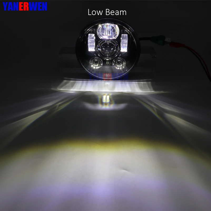 5.75 Inch Led Headlights For Triumph Rocket iii 3& Speed Triple& Street Triple& Thunderbird Motorcycle Projector Headlamp