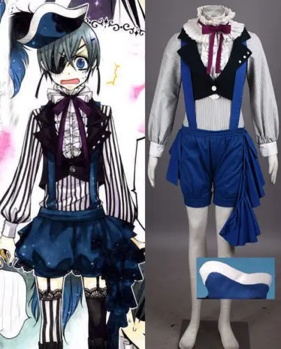 Black Butler Kuroshitsuji Ciel Cosplay Phantomhiv S Clothing Dress