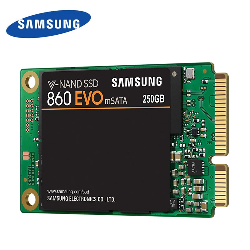 Новое поступление SAMSUNG mSATA 860 EVO внутренний SSD 500 Гб 250 1 ТБ твердотельный накопитель компьютеров, жесткий диск HD Высокое качество для портативных ПК