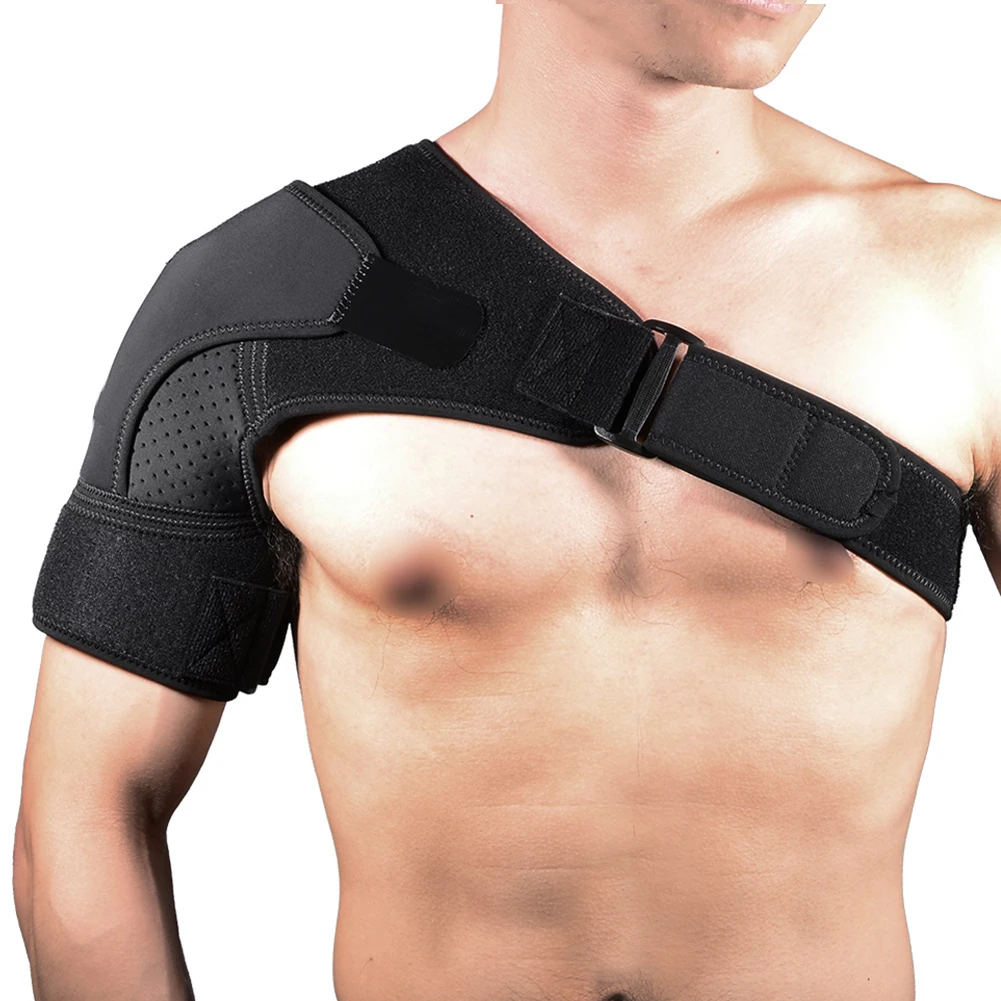 Ремень-защищенные Наплечные подушечки Регулируемый давление-стабилизированная спортивная защита плеча защита от растяжений продукт