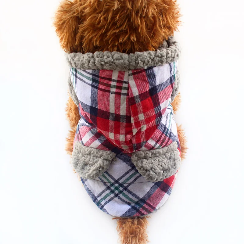 

Armi store Plaid Fashion Winter Warm Dog Coats Dogs Jackets 6141005 Pet Coat Clothes Supplies