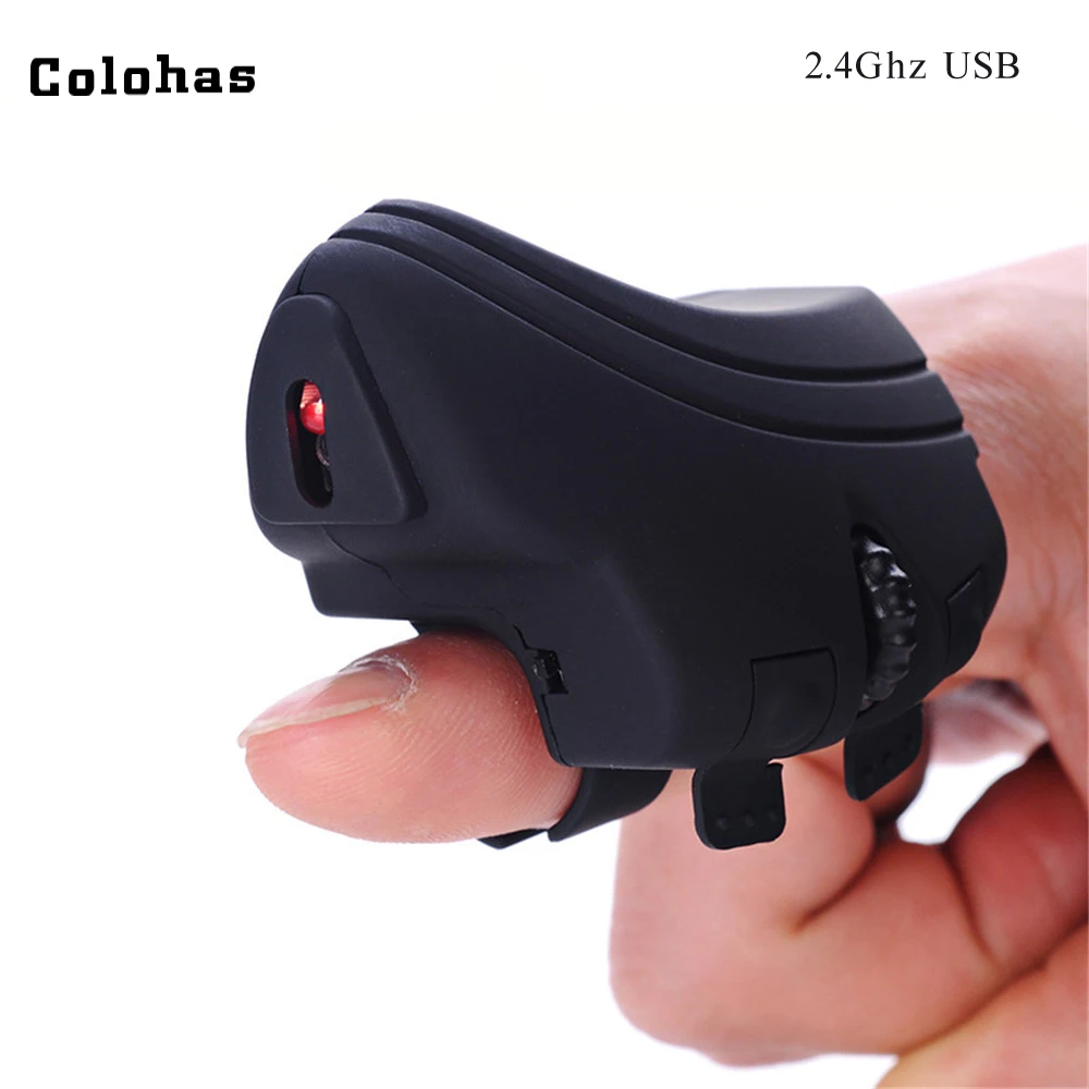 

2.4G USB Wireless Finger Laser Mouse 1000DPI Rechargeable Optical Mouse For Lenovo Dell HP Asus Acer Laptop PC Computer Mice