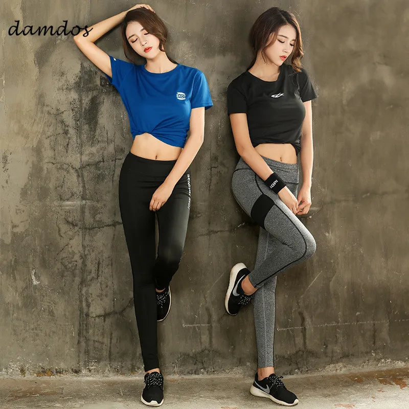 2019 3Pcs Women Yoga Sets Fitness Gym 
