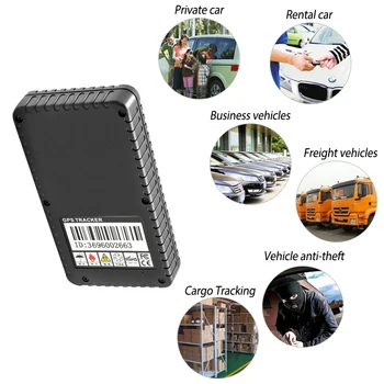 

Vehicle GPS Tracker Internet Connecyed Car GPS Locator 13.1*7.1*2cm Under 2 Inches SOS Emergency Assistance For Europe Auto GPS