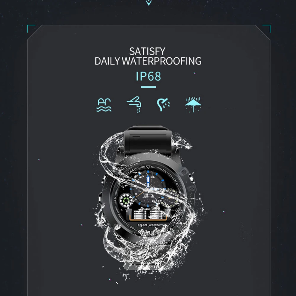 SW002 Смарт часы для мужчин монитор сердечного ритма Android IOS фитнес трекер Reloj Inteligent