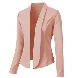Новая мода осень для женщин костюм высокое качество куртка Формальные Блейзер офисные женские туфли Бизнес Пиджаки