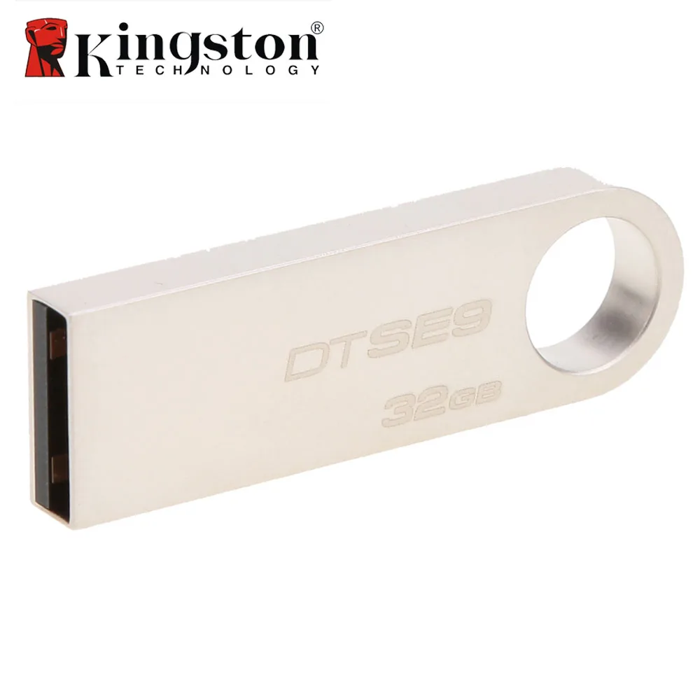 Kingston DTSE9 USB Flash Drive Metal Mini Key USB Stick 8GB 16GB 32GB Memory Storage Stick USB Pendrive Flash Pen Drive Memory